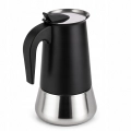 praktyczna kawiarka do espresso 450 ml stalowa makinetka Kamille