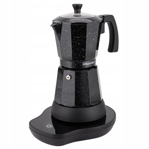 elektryczna kawiarka do kawy 300 ml stalowy zaparzacz do espresso