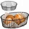 industrialny kosz na pieczywo i owoce metalowy organizer Kamille