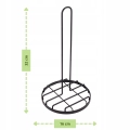 Elegancki stojak na ręcznik papierowy loft industrial Kamille