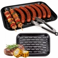 Taca perforowana do grillowania mięsa i warzyw non-stick Kamille