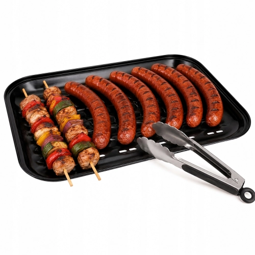 Perforowana tacka grillowa do BBQ i pieczenia warzyw