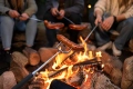 Składany widelec do pieczenia nad ogniskiem BBQ Kamille