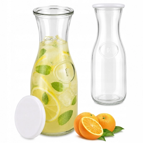 Karafka szklana 580 ml Kamille na wodę lemoniadę soki i wino
