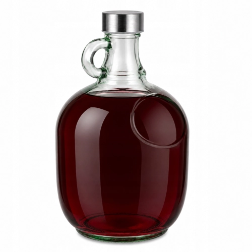 Dama szklana 2 l Kamille na wino nalewki oraz domowe przetwory