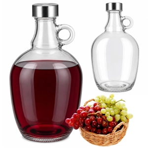 Gąsior do wina baniak na nalewki dama balon na wino z zakrętką 1,5 l Kamille