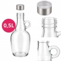 Gąsior szklany 0,5 l Kamille do nalewek win owocowych i soków