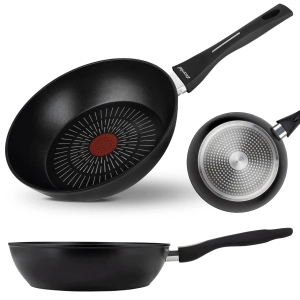 Patelnia głęboka tradycyjna 26cm gaz indukcja Kamille