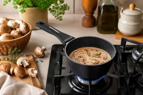 Rondelek 1,2 l Kamille z powłoką ILAG Non Stick do codziennego gotowania