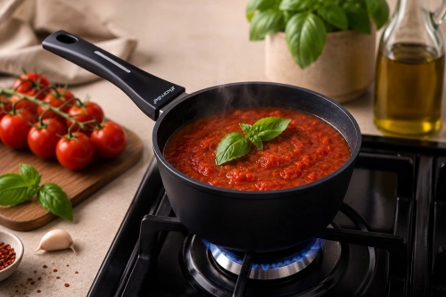 Rondelek 1,8 l Kamille z powłoką ILAG Non Stick do codziennego gotowania