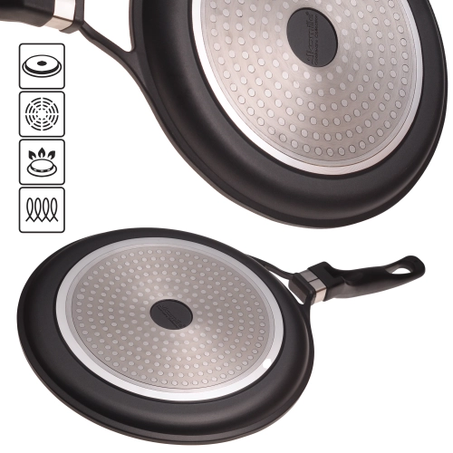 Duża patelnia Kamille 28 cm do smażenia naleśników i placków