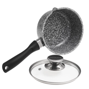 Rondel, garnek granitowy z pokrywką 16cm 1,2L 