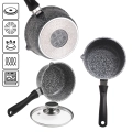 Rondel OFENBACH 1,2 l z powłoką granitową i szklaną pokrywką