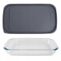 Lunchbox ze szkła Kamille 1000 ml do wygodnego przechowywania posiłków