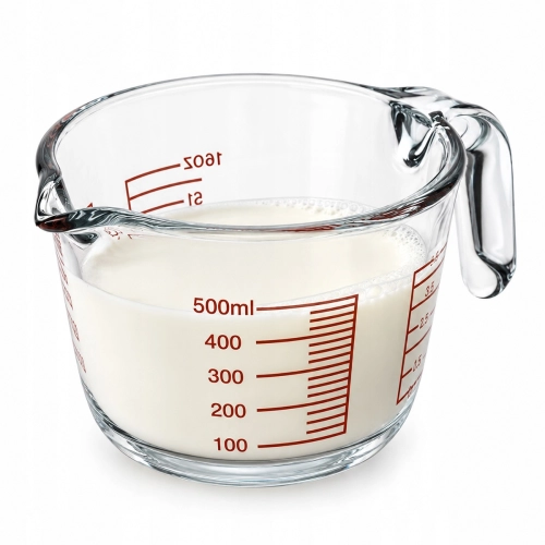 Dzbanek pomiarowy Kamille 500 ml z praktyczną skalą