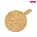 Deska Kamille 23 cm z naturalnego bambusa do pizzy, sera i ciasta