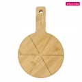 Deska do serwowania Kamille 18 cm z bambusa na pizzę i sery
