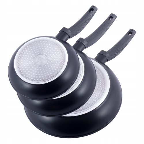 Zestaw patelni marmurowych na gaz indukcje