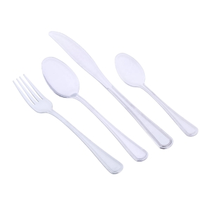 Klasyczny komplet sztućców ze stali 16el.