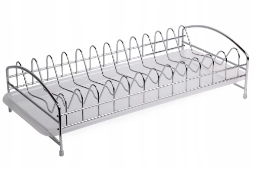 Ociekacz do naczyń do szafki stal chromowana z podstawką ociekową Kamille 38 cm