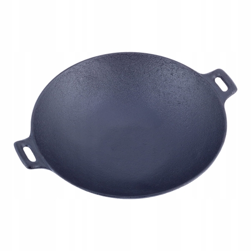 Patelnia wok żeliwny Kamille KM4814V