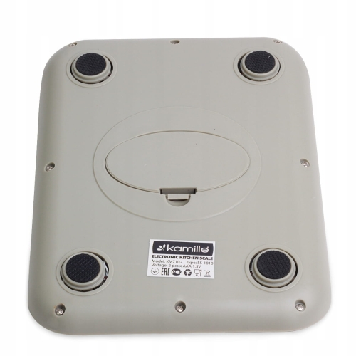 Kompaktowa waga kuchenna Kamille z ekranem LCD