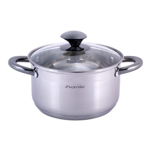 Garnek ze stali 3,0L z pokrywką