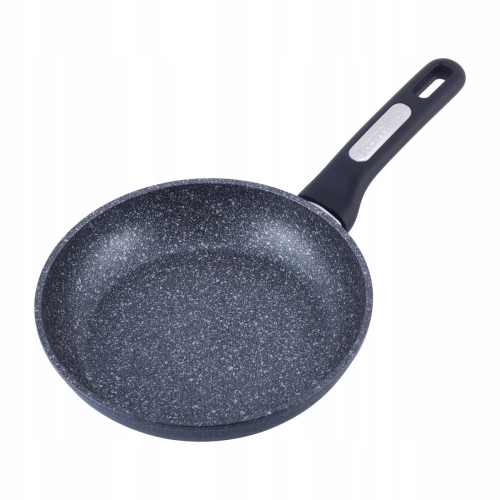 Patelnia marmurowa 22 cm z grubym dnem Kamille