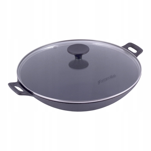 Zestaw wok i pokrywka Kamille KM4814V