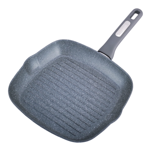 Patelnia grillowa granitowa 28cm Kamille