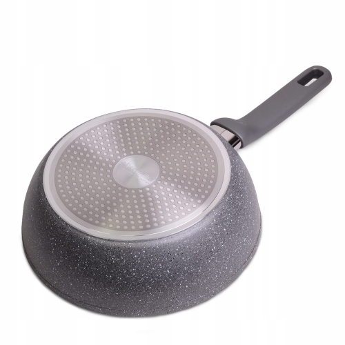 Patelnia aluminiowa wok 24 cm na gaz i indukcję Kamille