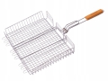 Ruszt do grillowania Kamille 30 cm do mięsa ryb i warzyw z bokami