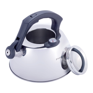 Stalowy czajnik z gwizdkiem i termometrem 3,0L 