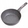 Wok granitowy 24 cm z nieprzywierającą powłoką Kamille