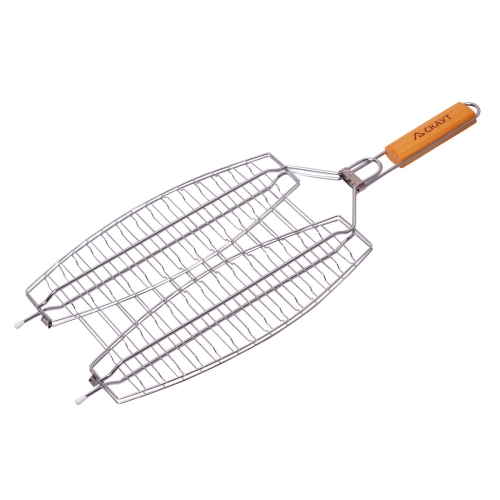 Podwójny ruszt do grillowania ryb Kamille 25 cm kosz grillowy