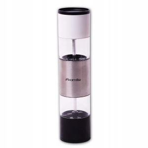 Młynek ręczny 2w1 do soli, pieprzu, przypraw