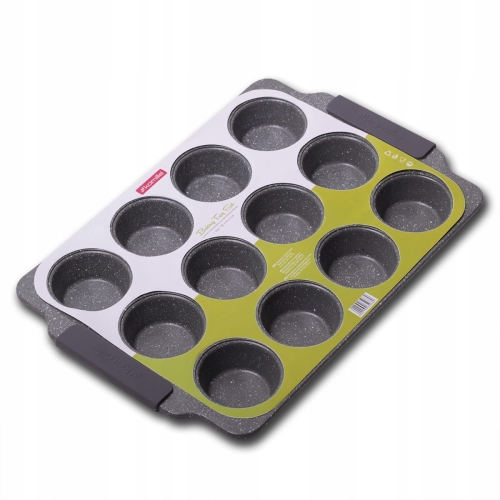 Forma do babeczek Kamille 12 gniazd stalowa