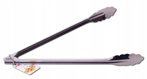 Stalowe szczypce do sałatek mięsa 35,5cm
