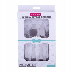 Zestaw komplet sztućców dla dzieci 4el.