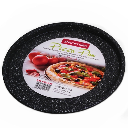 Blacha do pieczenia pizzy 29 cm Kamille marmurkowa