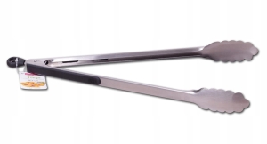 Szczypce łapki do sałatek mięsa antypoślizgowe z blokadą 35,5cm