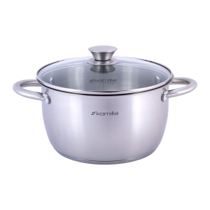 Garnek ze stali nierdzewnej 3,0L z pokrywką