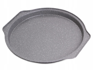Forma, blacha do pieczenia pizzy taca z powłoką marmur 33cm